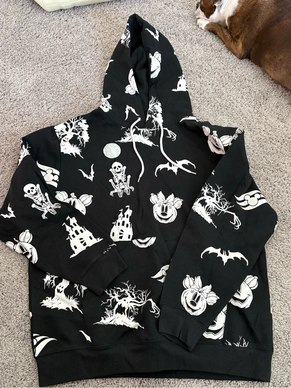Disney Cruise Line Black Halloween Graphic Hoodie - Picture 1 of 1